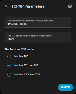 TCP/IP Parameters
